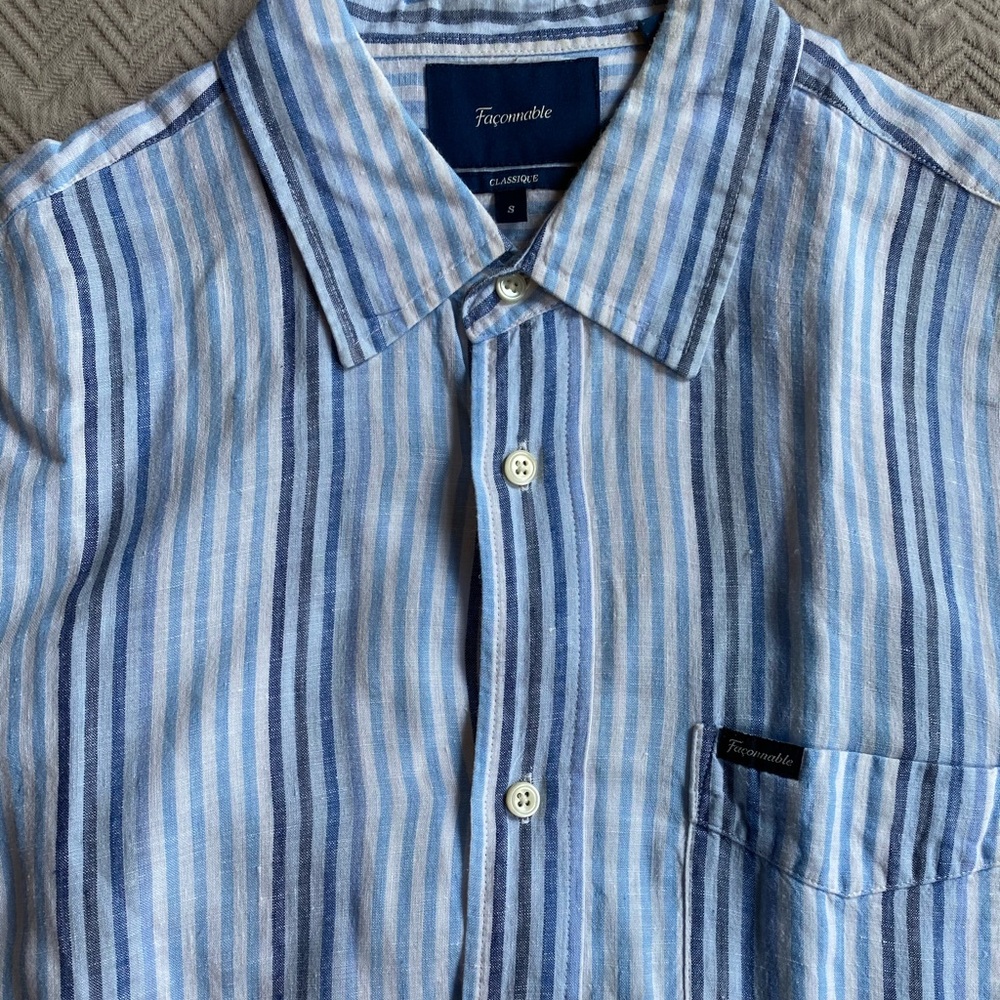 100% Linen Façonnable Shirt